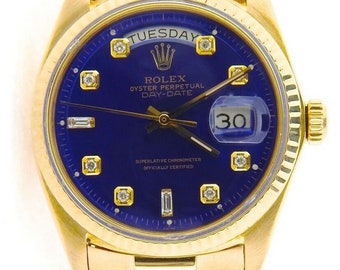 Mens Rolex Day-date President Solid 18K 