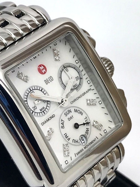 MICHELE Women's MW06P00A0046 Signature Deco Non-diamond, MOP