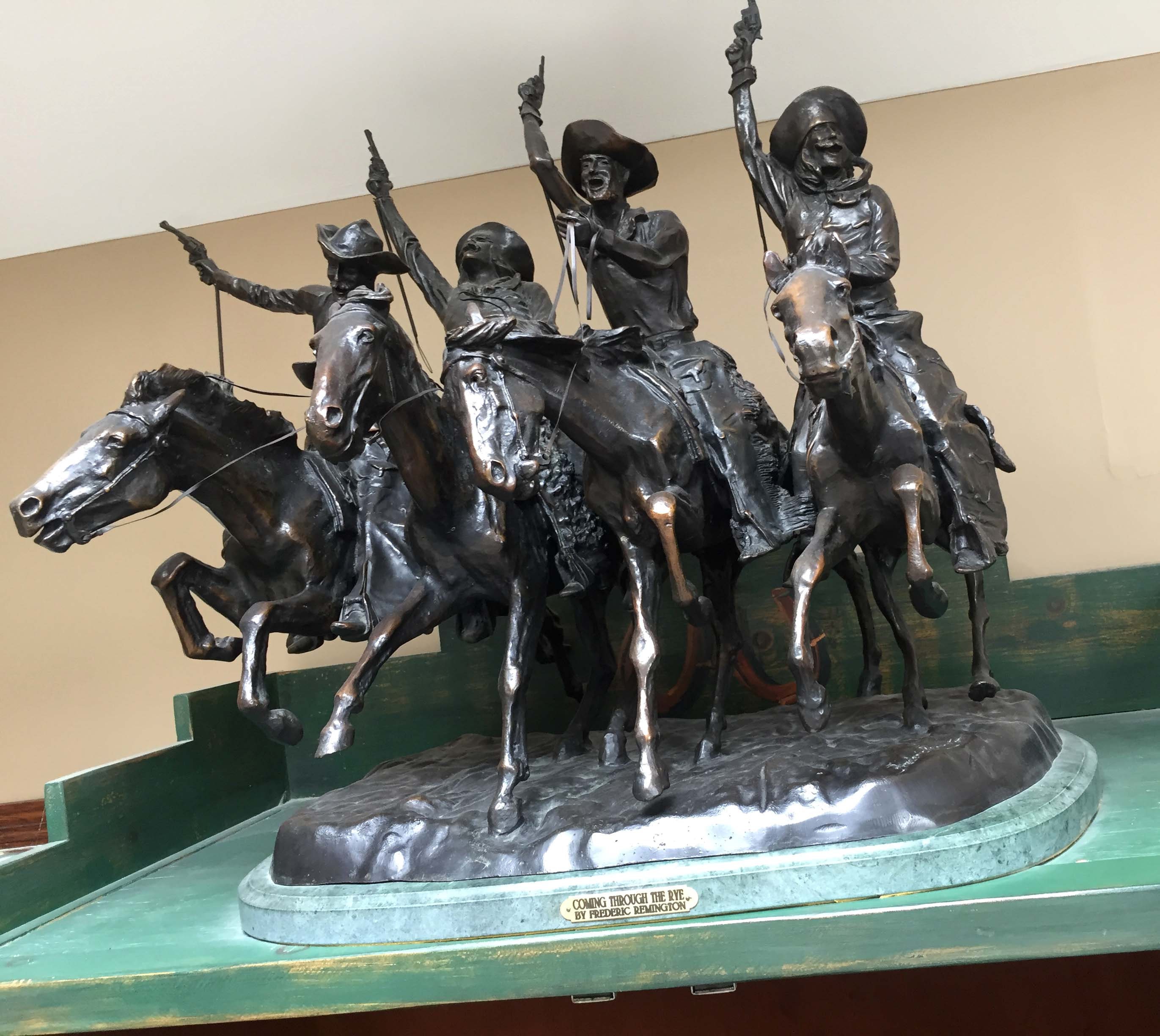 Frederic Remington Bronze for sale Only 3 left at 60