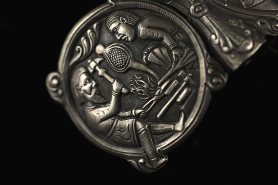 A Norwegian Silver Belt Buckle Henrik Moller, Trondheim, Circa