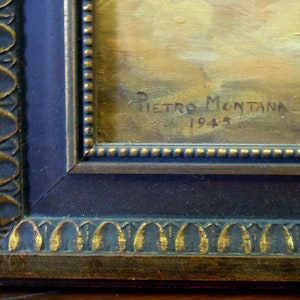 Pietro Montana formation chevaux à lhuile sur toile Etsy