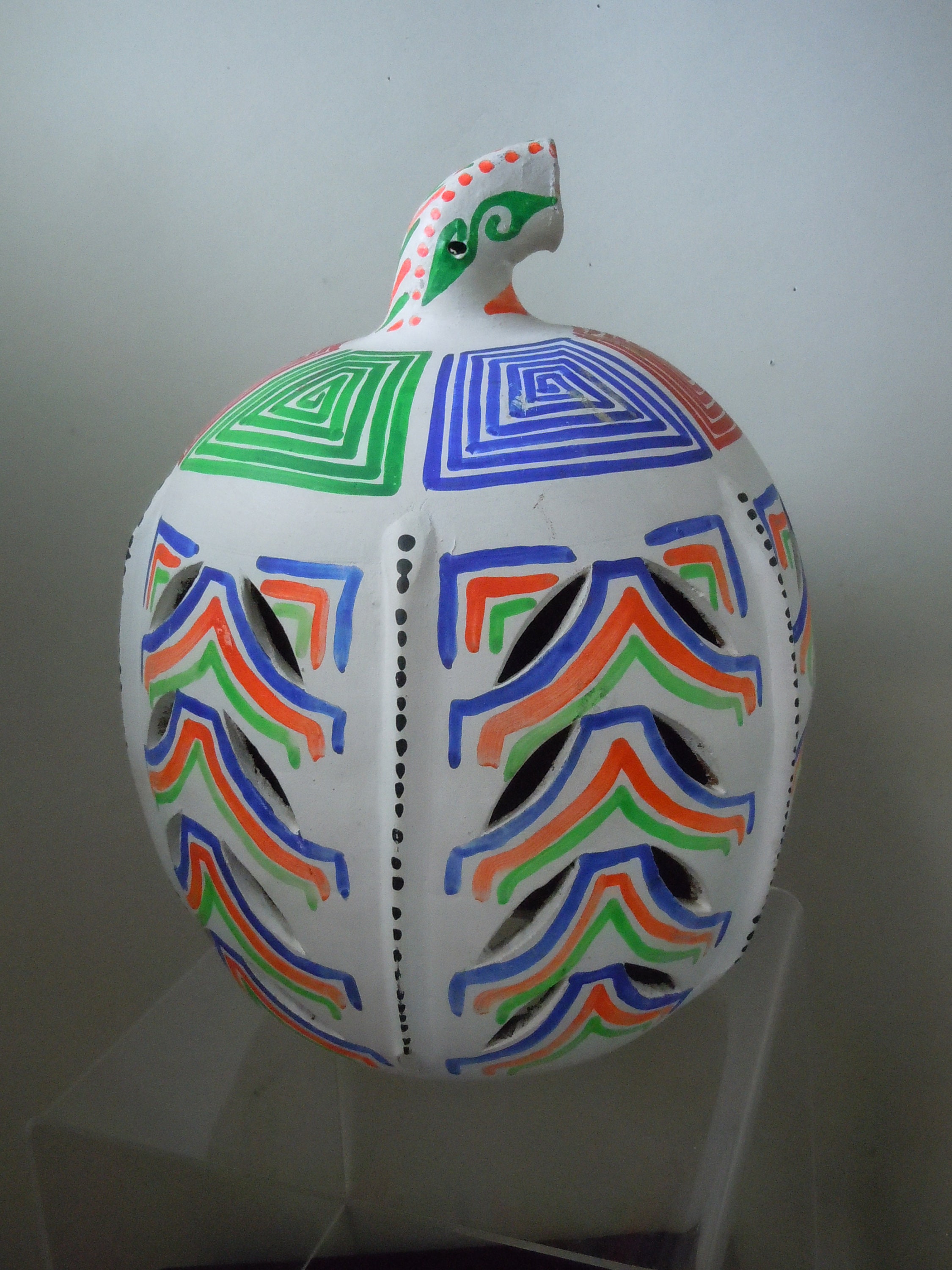 HERON MARTINEZ MENDOZA (ATTRB) POTTERY CANDELABRUM sold at