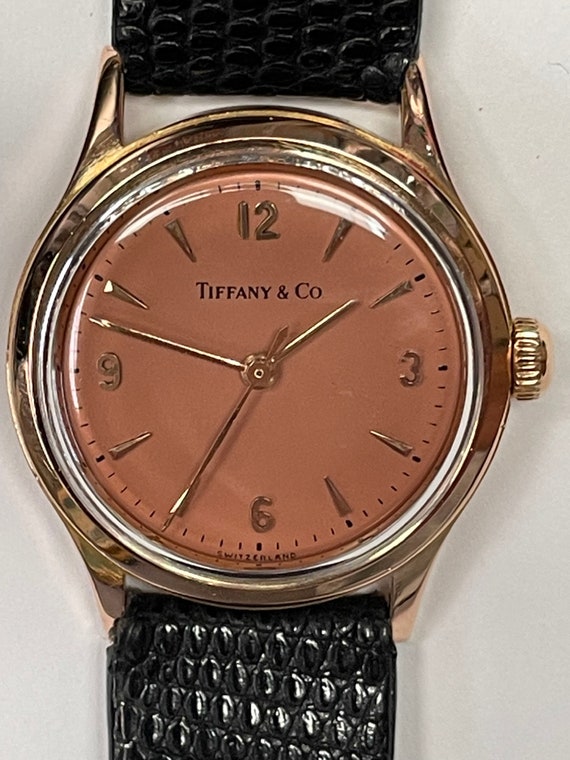Super Rare Fortis for Tiffany & Co 18K Rose Gold Automatic Bubble
