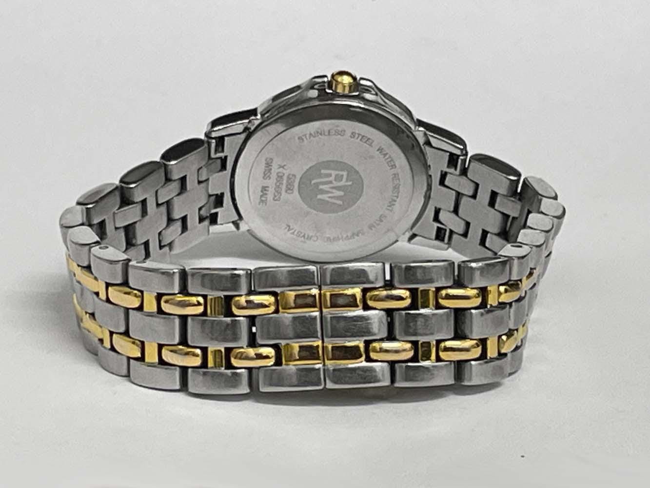 Ladies Two Tone Raymond Weil Tango 5360 Swiss Quartz Watch W  display picture 3
