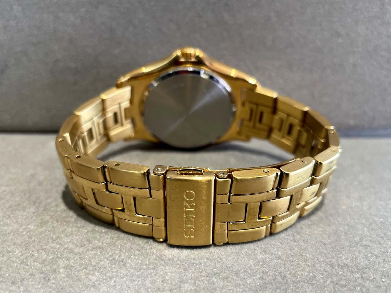 SEIKO セイコー KINETIC 5J22-0B80 1102 RARE SEIKO KINETIC AUTO RELAY 5J22-0B80 JAPAN TITANIUM WATCH
