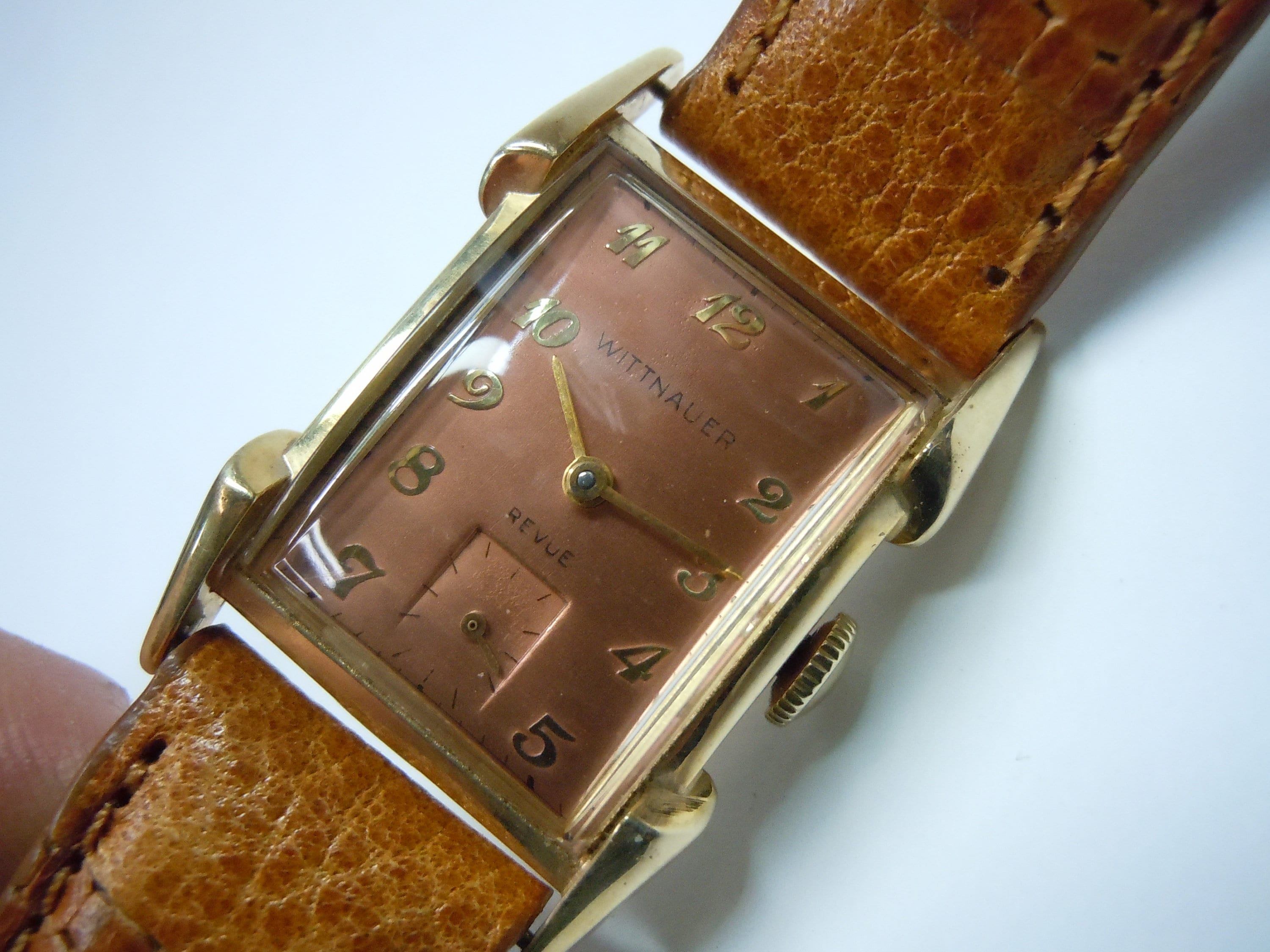 WITTNAUER 14K ゴールド 手巻き時計 Wittnauer 14k gold - Etsy 日本