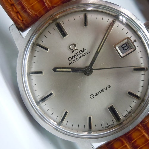 Omega Geneve Cal 565 Rare Men's 35mm Swiss Made Automatic | Etsy Hong Kong