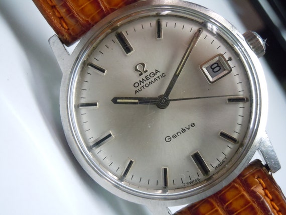 Omega Geneve Cal 565 Rare Men's 35mm 