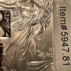 2009 Walking Liberty US 1 Oz Silver Coin Free USA Shipping American Eagle in BU Brilliant Uncirculated Condition Sealed