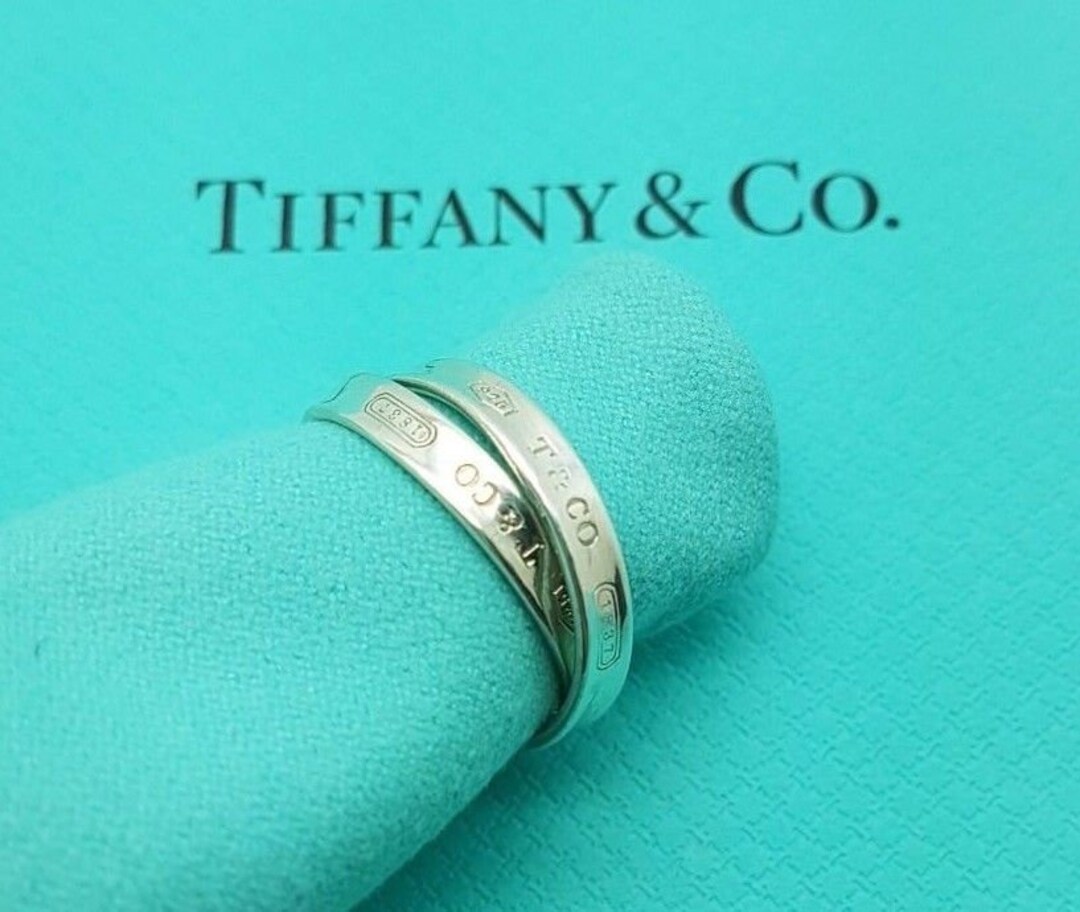 アクセサリー TIFFANY&Co. Grooved ring double Line 90s il_fullxfull.6396432679_n3d6.jpg