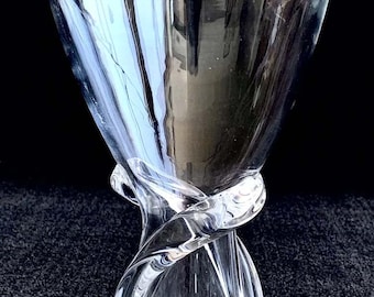 Steuben Glass Basket Shaped Bowl #8079 Donald Pollard Circa 1957
