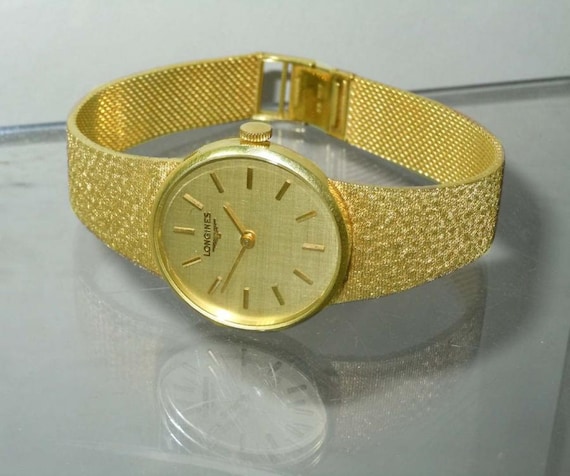 14kt Yellow Gold Stain Finish Unisex Longines Dress Watch 14k Swiss  Wristwatch 50 Grams - Etsy