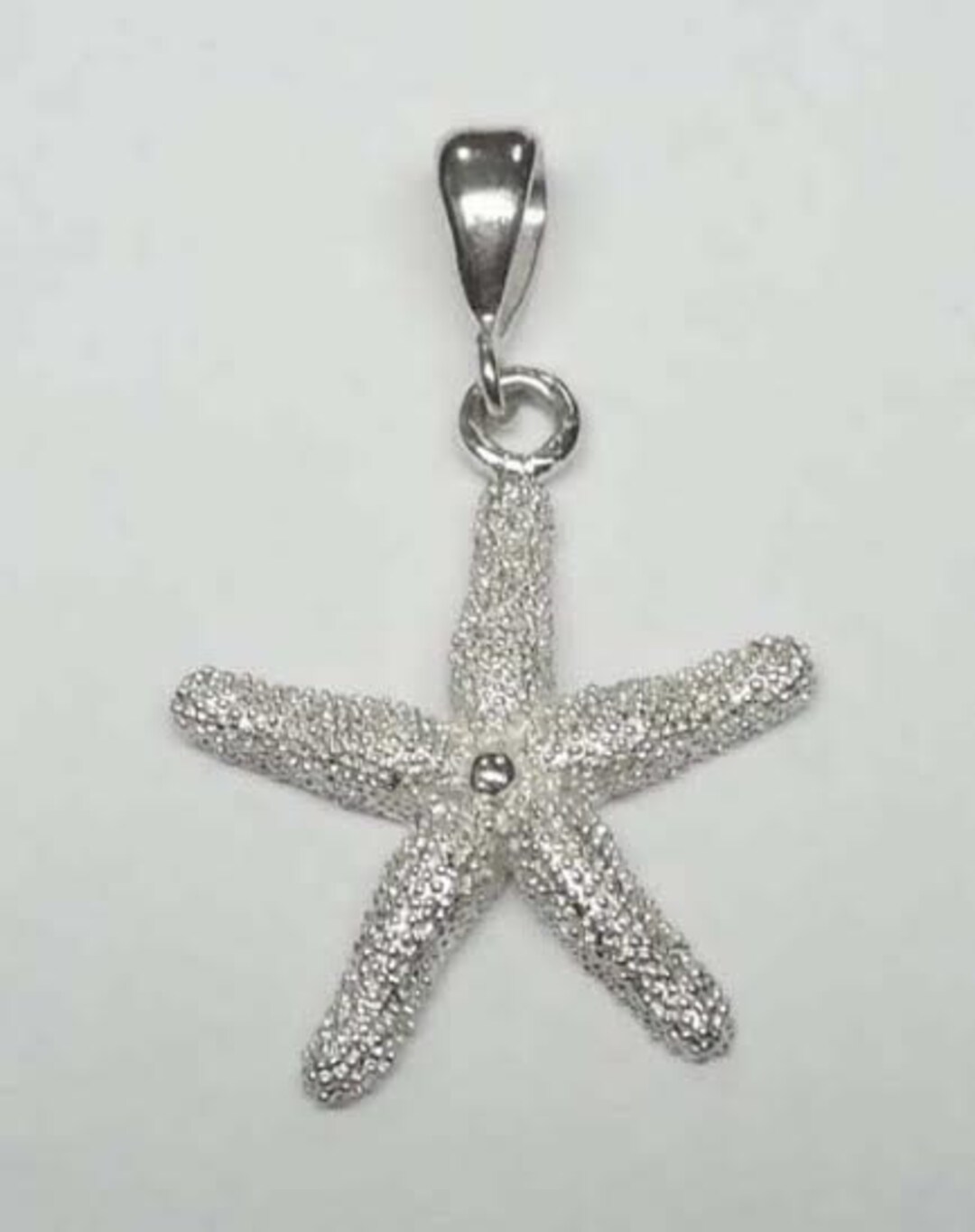 Vintage Sterling Silver Starfish Pendant Charm - Etsy