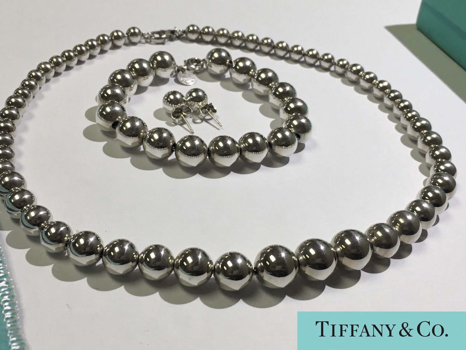 Tiffany Sterling Silver 10mm Ball 