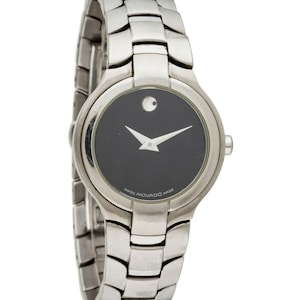 Lady&#39;s Swiss Quartz Movado Portico  84-G1-1894 Wrist Watch with box and Papers, Ultra clean fresh battery, Runs Great