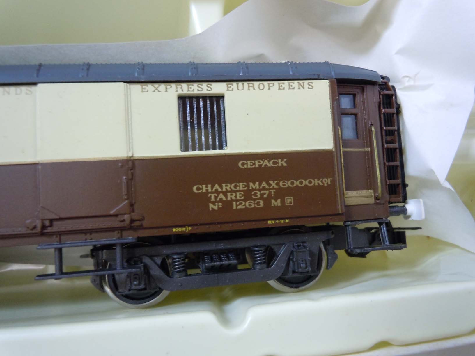 Italian Rivarossi Ho 2568 Orient Express Salon Pullman No 4018
