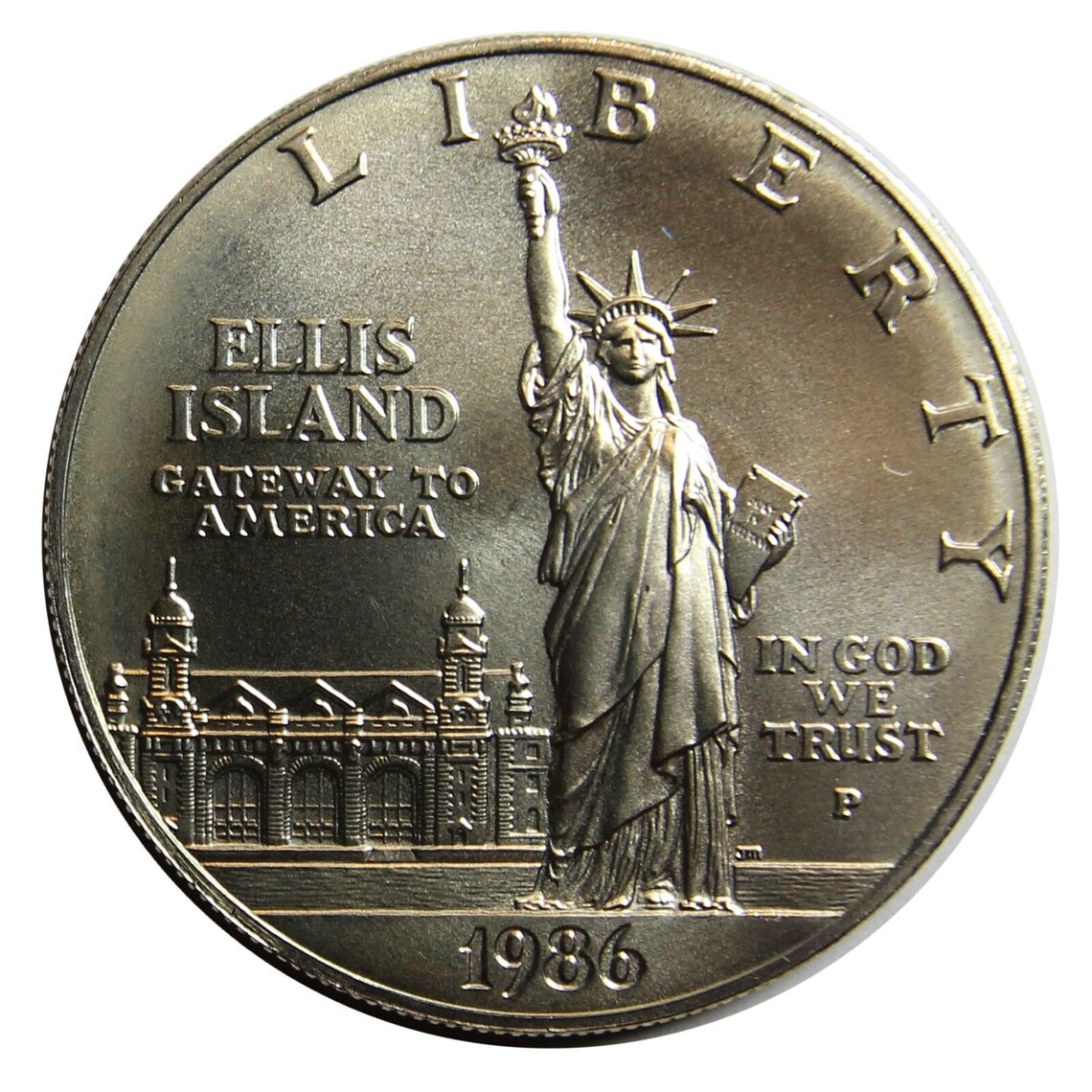 ellis island comerative coin liberty 1986 ellis island comerative coin liberty 1986