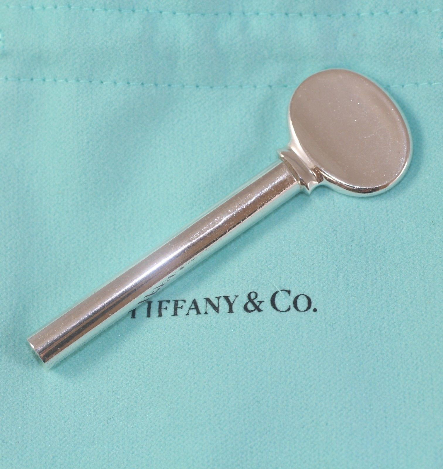 Tiffany & Co. Sterling Silver Long Toothpaste Key Tube Squeezer W