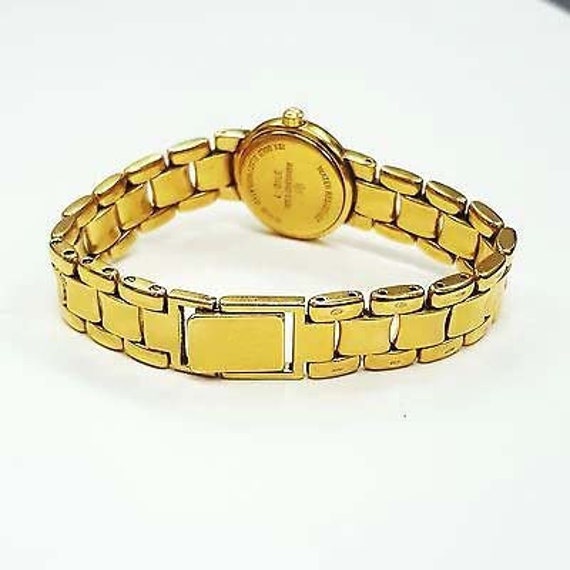 Ladies 18K Yellow Gold Plated Raymond Weil 3740 Swiss Quartz Watch