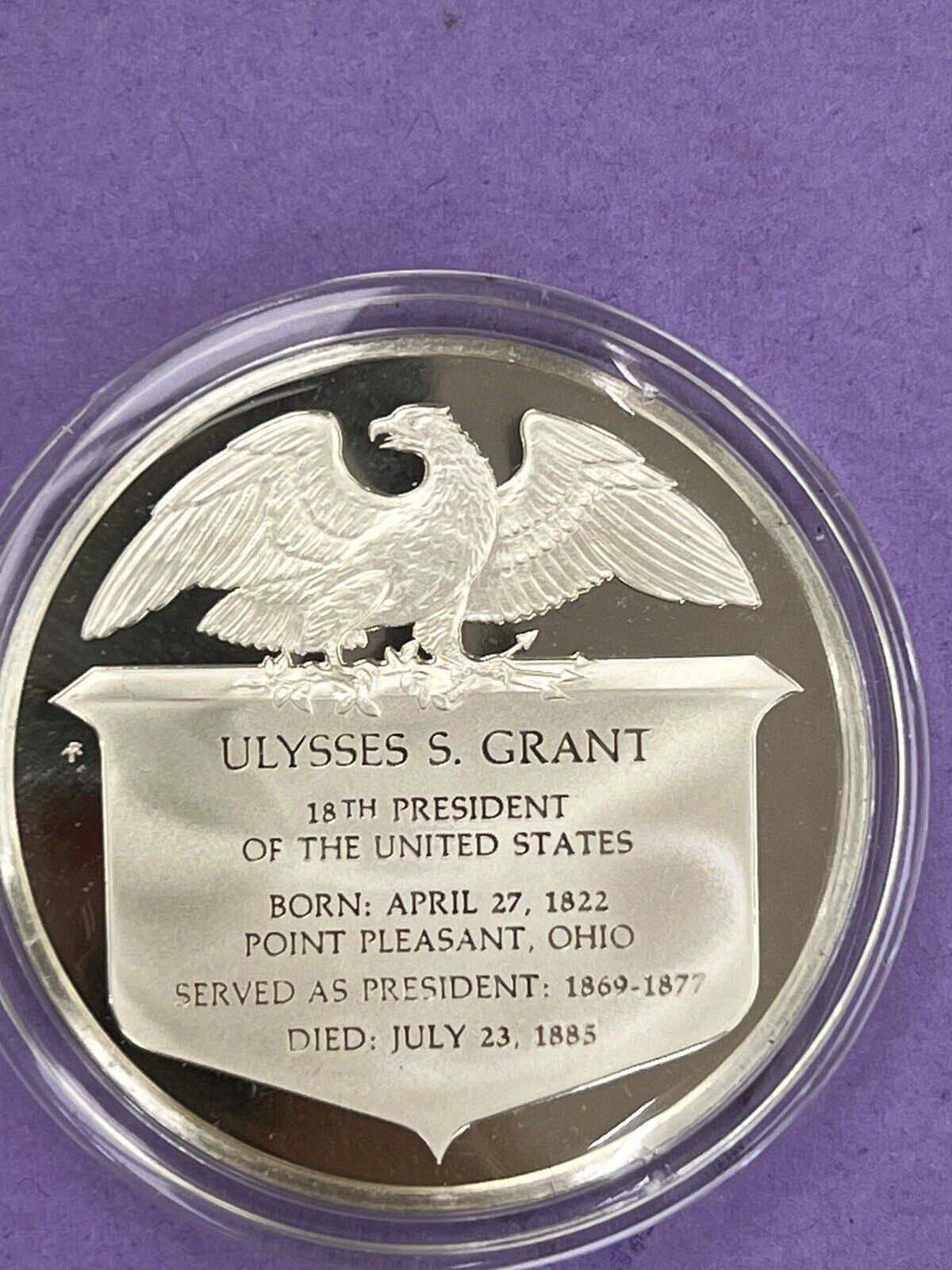 Ulysses S. Grant Sterling Official White House Historical Society