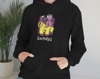 Sagittarius Zodiac Hoodie - by PonderMonster