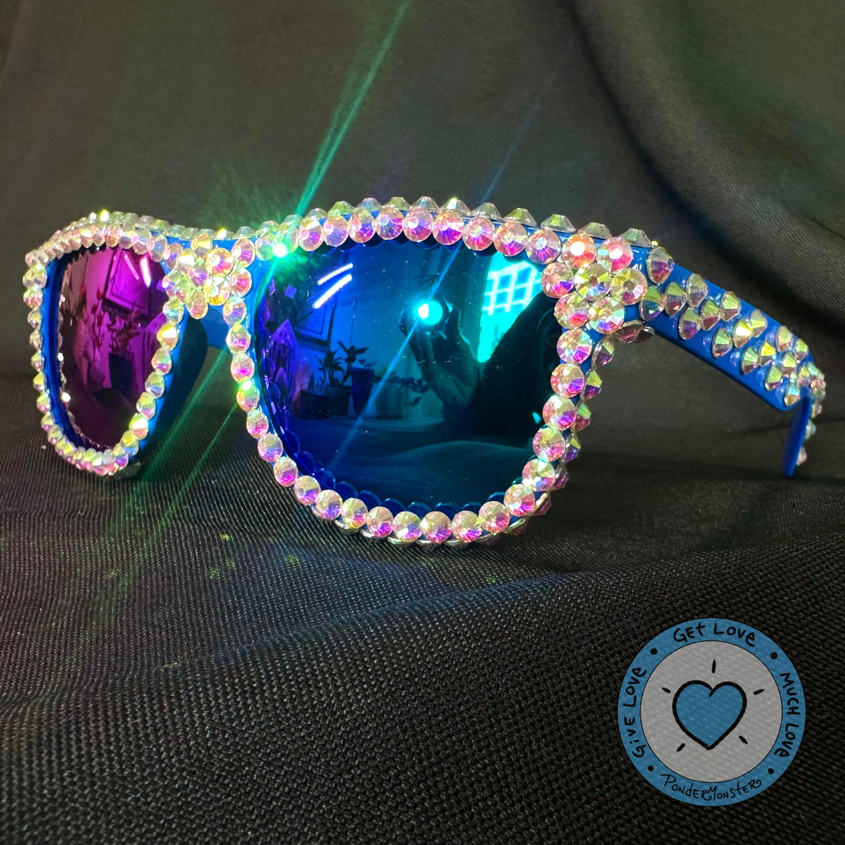 Blue Bling Shades 4653 – Genesis Sunglasses main image 3