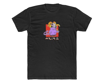 Aries Zodiac T-Shirt - by PonderMonster