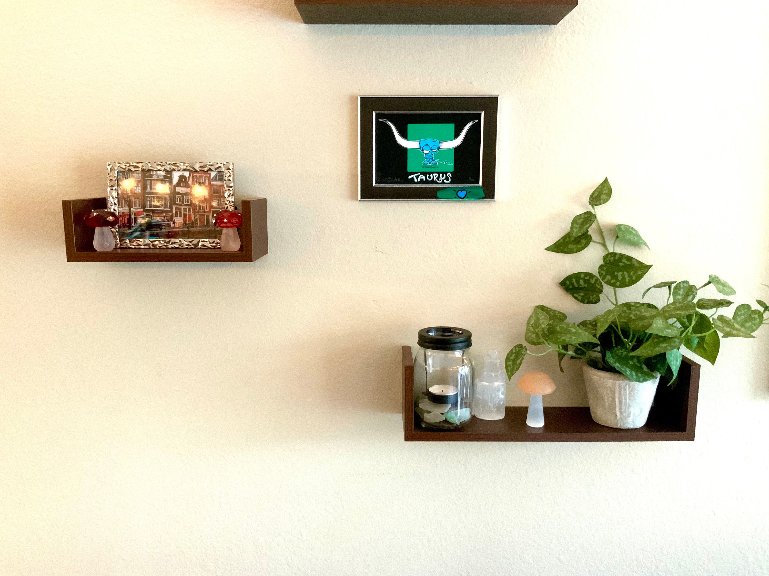 taurus zodiac print with stickers by pondermonster le 50 etsy