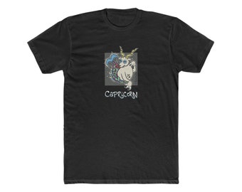 Capricorn Zodiac T-Shirt - by PonderMonster