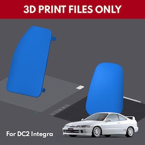 DC2 Integra interiör - bakre fjäderbensskydd (.STL-filer som du kan 3D-utskriva själv) '93-01 Acura Integra