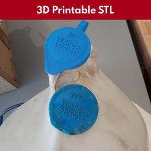GC8 Impreza WRX STI I/C Water Spray Reservoir Tank Replacement Cap 3d printable .STLs