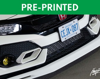 PRE-PRINTED FK8 Honda Civic Type R "Gundam" intake kit