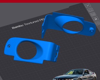 4th Gen Honda Prelude Fog Light Surrounds / Bezels