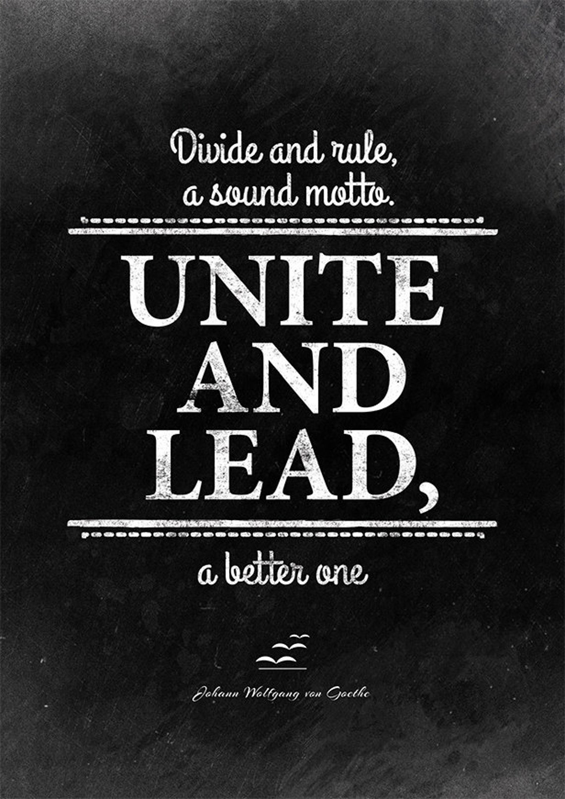 Leadership Quote Poster. Political Poster. Boss Gift. Leadership Gift