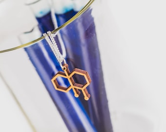 Petrichor Molecule Necklace
