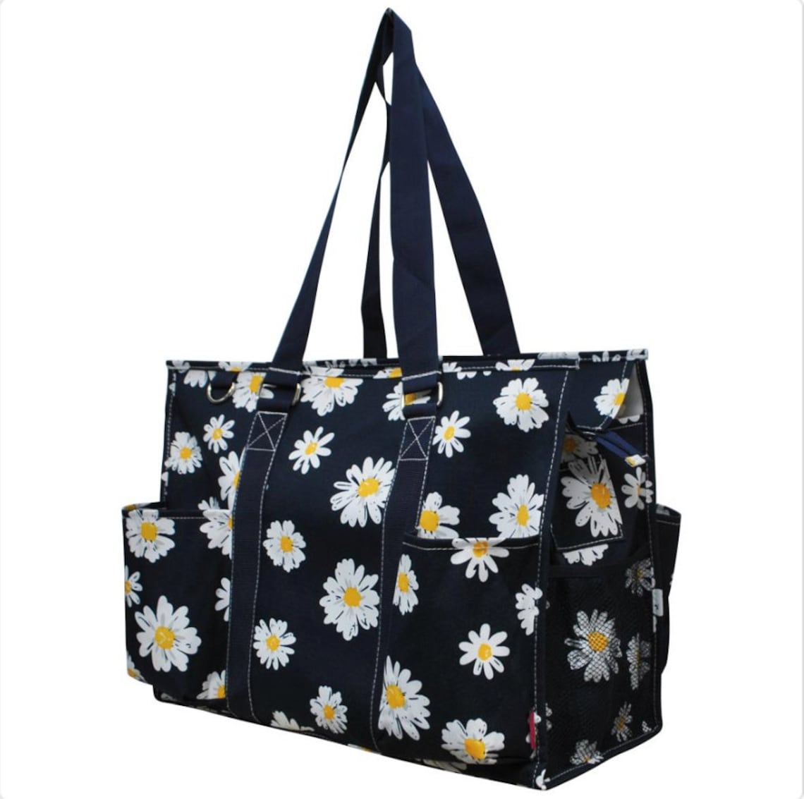 Large Organizer Tote Bag Etsy