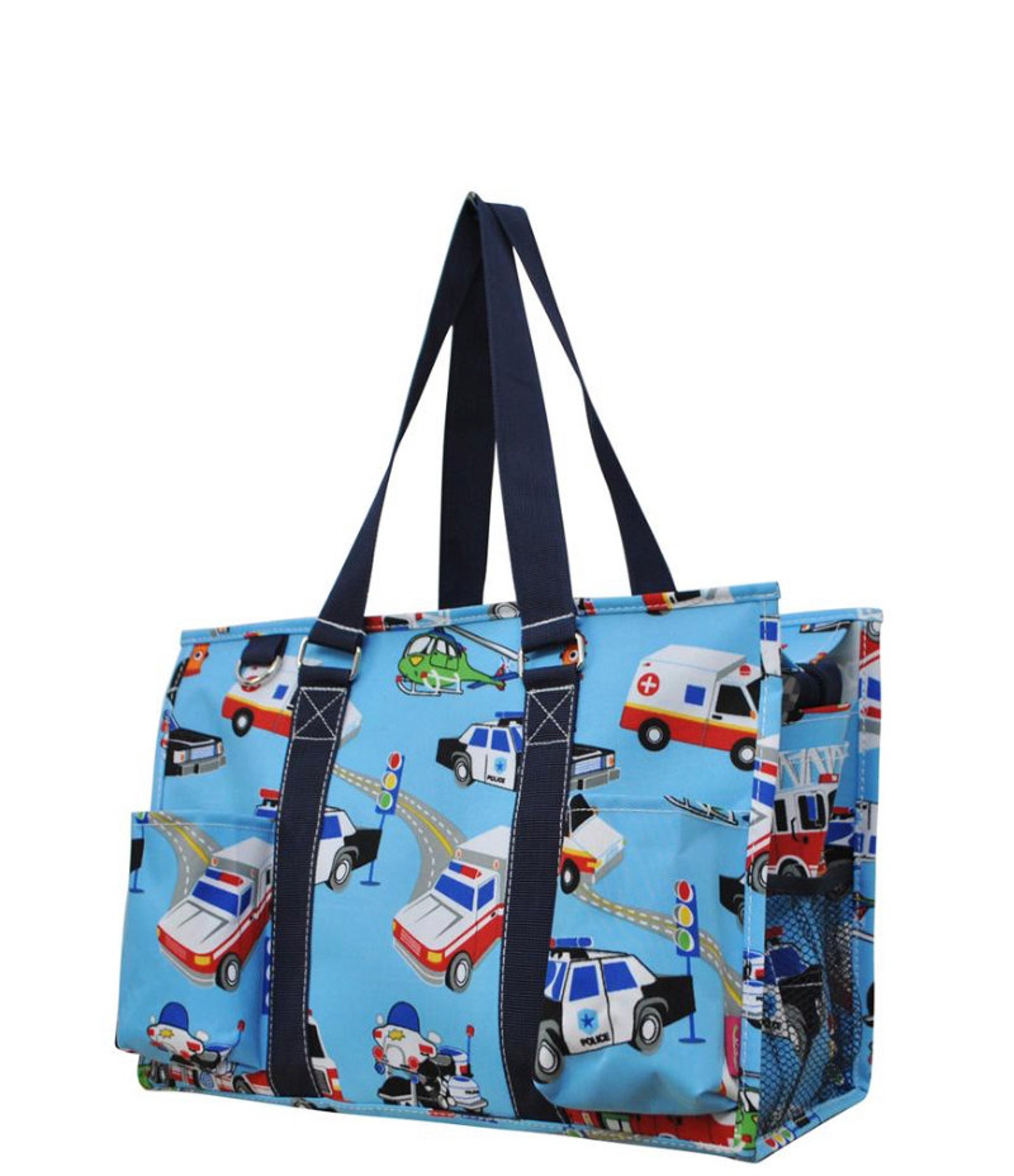 Large Organizer Tote Bag Etsy