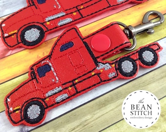 Machine Embroidery Design Download. Semi - TWO sizes INCLUDED! BONUS 5x7 Multis!!!