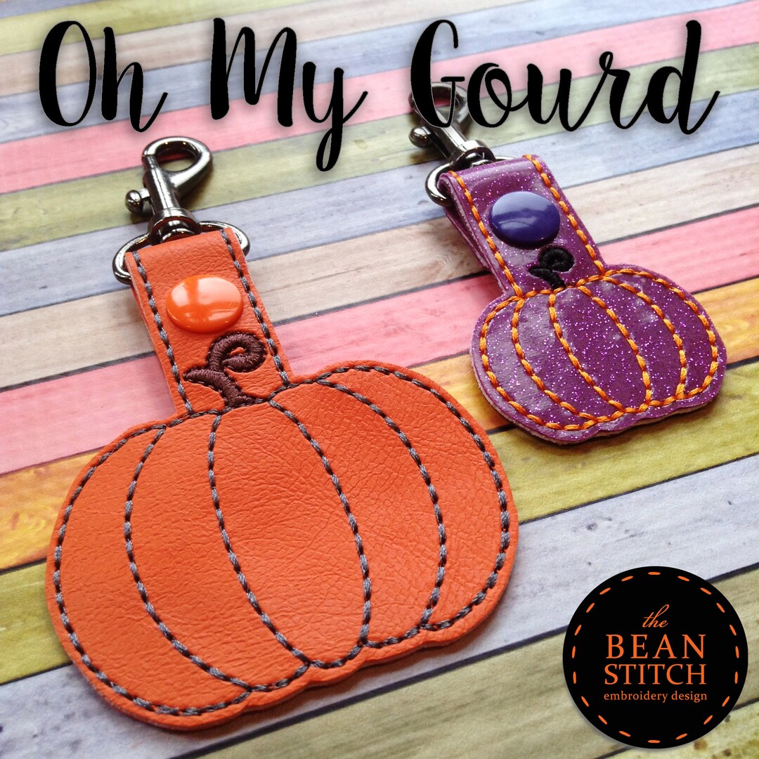 Embroidery Machine Download Design File Gourd TWO Sizes Etsy