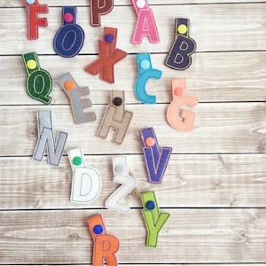 Embroidery Machine Download Design File - FULL SET Simply AtoZ  SnapBean Includes 26 files Full Alphabet
