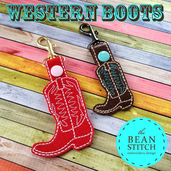 Bottes Western - deux tailles inclus!!!