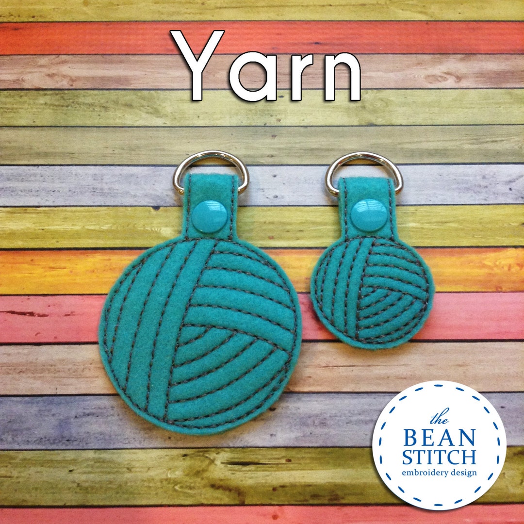 Machine Embroidery Design Download. Yarn TWO Sizes INCLUDED Etsy