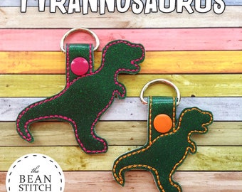 Embroidery Machine Download Design File - Tyrannosaurus - TWO Sizes INCLUDED!!! BONUS Multis!