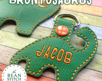 Embroidery Machine Download Design File - Brontosaurus - TWO Sizes INCLUDED!!! BONUS Multis!