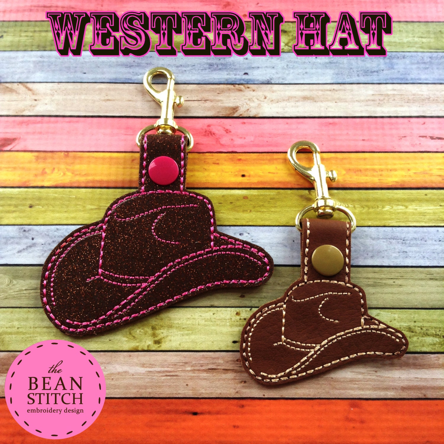 Portachiavi Western Con Cappello Da Cowboy E Stivale – EVKILKJS, Acciaio Inox E Lega, Regalo A Tema Western Per Uomo E Donna, Marrone