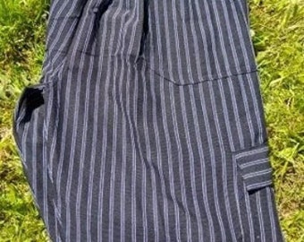 Funky Pants Black with White stripes (South American style)!