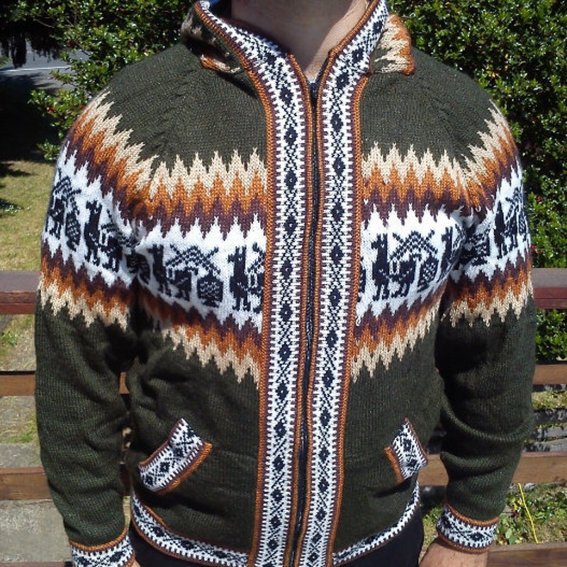 Alpaca Hooded Sweater