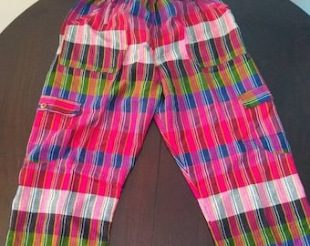 Funky Regenbogen Karierte Hose (südamerikanischer Stil)!