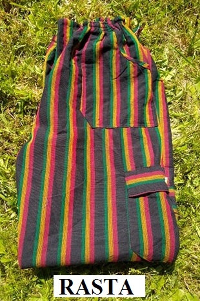 Funky Pants South American style Ecuador Peruvian Pants Hippie pants Boho pants Festival Pants image 2