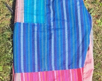 Ausgefallene mehrfarbige Patchwork Hose!